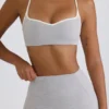 Soft Active Sport-BH mit Herzausschnitt in Grau Soft Active Sport-BH mit Herzausschnitt in Grau