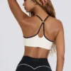 Soft Active Sport-BH mit Herzausschnitt in Weiß