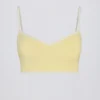 Soft Active Sport-BH mit Herzausschnitt und Kontrast in Soft Yellow Soft Active Sport-BH mit Herzausschnitt und Kontrast in Soft Yellow