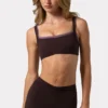 Soft Active Sport-BH mit Nahtdetails in Espresso Soft Active Sport-BH mit Nahtdetails in Espresso