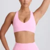 Soft Active Sport-BH mit V-Ausschnitt in Baby Pink Soft Active Sport-BH mit V-Ausschnitt in Baby Pink