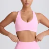Soft Active Sport-BH mit V-Ausschnitt in Baby Pink Soft Active Sport-BH mit V-Ausschnitt in Baby Pink