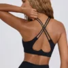 Soft Active Sport-BH mit V-Ausschnitt in Schwarz Soft Active Sport-BH mit V-Ausschnitt in Schwarz
