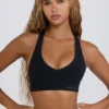 Soft Active Sport-BH mit V-Ausschnitt in Schwarz Soft Active Sport-BH mit V-Ausschnitt in Schwarz