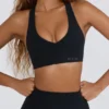 Soft Active Sport-BH mit V-Ausschnitt in Schwarz Soft Active Sport-BH mit V-Ausschnitt in Schwarz