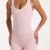 Soft Active Tanktop in Blush Marl Soft Active Tanktop in Blush Marl