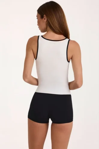 Soft Active Tanktop in Elfenbein