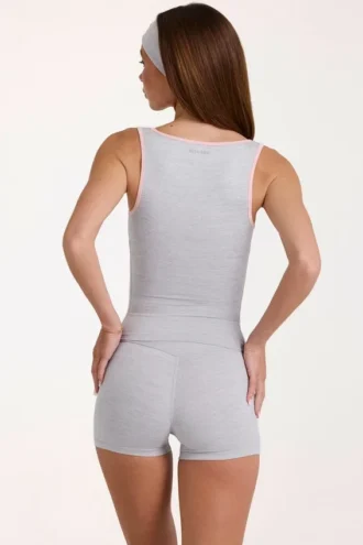 Soft Active Tanktop in Grau meliert