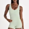 Soft Active Tanktop in Salbei meliert Soft Active Tanktop in Salbei meliert