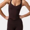 Soft Active Tanktop mit Herzausschnitt in Espresso Soft Active Tanktop mit Herzausschnitt in Espresso