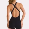 Soft Active Unitard in Schwarz Soft Active Unitard in Schwarz