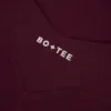 Soft Active Unitard mit offenem Rücken in Burgunderrot