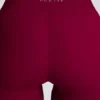 Soft Active V-Taillen-Leggings mit Taschen und ausgestelltem Bein in Burgunderrot Soft Active V-Taillen-Leggings mit Taschen und ausgestelltem Bein in Burgunderrot