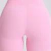 Soft Active V-Waist Pocket Flared Leggings in Baby Pink Soft Active V-Waist Pocket Flared Leggings in Baby Pink