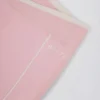 Soft Active Wrapover Contrast Mini-Shorts in Powder Pink