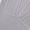 Solara rückenfreies Maxikleid mit Neckholder in Silber