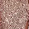 Solenna – Verziertes, trägerloses Bandeau-Kleid in Roségold Solenna – Verziertes, trägerloses Bandeau-Kleid in Roségold