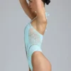 Sommer-Bodys mit Schnürung und Neckholder in Eisblau Sommer-Bodys mit Schnürung und Neckholder in Eisblau