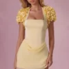 Soretta Kurzer Bolero in Buttergelb Soretta Kurzer Bolero in Buttergelb