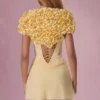Soretta Kurzer Bolero in Buttergelb Soretta Kurzer Bolero in Buttergelb