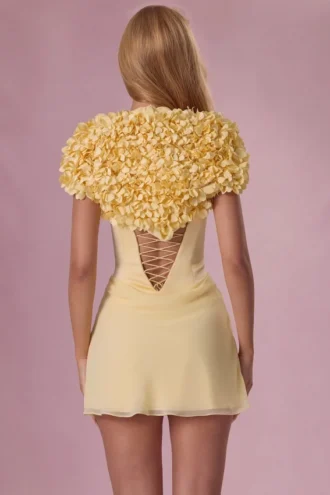 Soretta Kurzer Bolero  in Buttergelb