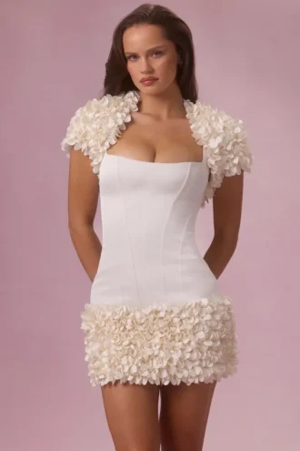 Soretta Kurzer Bolero  in Elfenbein