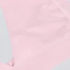Sport-BH aus gebürstetem Jersey mit V-Ausschnitt in Hellrosa-Mélange Sport-BH aus gebürstetem Jersey mit V-Ausschnitt in Hellrosa-Mélange