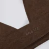 Sport-BH aus gebürstetem Jersey mit V-Ausschnitt in Pecan-Melange Sport-BH aus gebürstetem Jersey mit V-Ausschnitt in Pecan-Melange