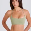 Sport-BH mit U-Ausschnitt und Neckholder in Matcha Sport-BH mit U-Ausschnitt und Neckholder in Matcha