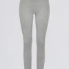 Super Sculpt nahtlose High-Waist-Leggings in Grau meliert Super Sculpt nahtlose High-Waist-Leggings in Grau meliert