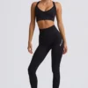 Super Sculpt nahtlose High-Waist-Leggings in Schwarz Super Sculpt nahtlose High-Waist-Leggings in Schwarz