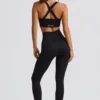 Super Sculpt nahtlose High-Waist-Leggings in Schwarz Super Sculpt nahtlose High-Waist-Leggings in Schwarz
