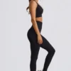 Super Sculpt nahtlose High-Waist-Leggings in Schwarz Super Sculpt nahtlose High-Waist-Leggings in Schwarz