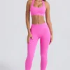 Super Sculpt nahtlose Leggings in Sugar Pink Super Sculpt nahtlose Leggings in Sugar Pink