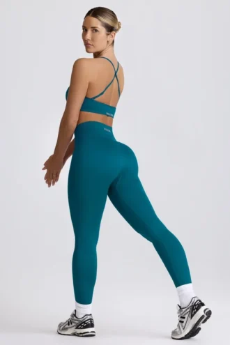 Super Sculpt nahtlose Leggings in Teal