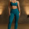 Super Sculpt nahtlose Leggings in Teal Super Sculpt nahtlose Leggings in Teal