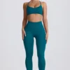 Super Sculpt nahtlose Leggings in Teal Super Sculpt nahtlose Leggings in Teal