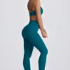 Super Sculpt nahtlose Leggings in Teal Super Sculpt nahtlose Leggings in Teal