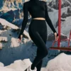 Super Sculpt nahtlose Unterzieh-Leggings in Schwarz Super Sculpt nahtlose Unterzieh-Leggings in Schwarz