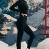 Super Sculpt nahtlose Unterzieh-Leggings in Schwarz Super Sculpt nahtlose Unterzieh-Leggings in Schwarz