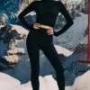 Super Sculpt nahtlose Unterzieh-Leggings in Schwarz Super Sculpt nahtlose Unterzieh-Leggings in Schwarz