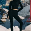 Super Sculpt nahtlose Unterzieh-Leggings in Schwarz Super Sculpt nahtlose Unterzieh-Leggings in Schwarz