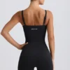 Super Sculpt nahtloser Ganzkörperanzug in Schwarz Super Sculpt nahtloser Ganzkörperanzug in Schwarz