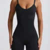 Super Sculpt nahtloser Ganzkörperanzug in Schwarz Super Sculpt nahtloser Ganzkörperanzug in Schwarz