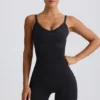 Super Sculpt nahtloser Ganzkörperanzug in Schwarz Super Sculpt nahtloser Ganzkörperanzug in Schwarz