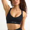 Super Sculpt Seamless Cross-Back Sport-BH in Schwarz Super Sculpt Seamless Cross-Back Sport-BH in Schwarz
