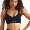 Super Sculpt Seamless Cross-Back Sport-BH in Schwarz Super Sculpt Seamless Cross-Back Sport-BH in Schwarz