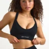 Super Sculpt Seamless Cross-Back Sport-BH in Schwarz Super Sculpt Seamless Cross-Back Sport-BH in Schwarz