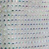 Svana verziertes Minikleid mit V-Ausschnitt und A-Linie in Silber Svana verziertes Minikleid mit V-Ausschnitt und A-Linie in Silber