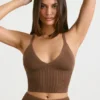 Tanktop aus grobem Strick in Coco Tanktop aus grobem Strick in Coco